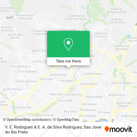 V. E. Rodrigues & E. A. da Silva Rodrigues map