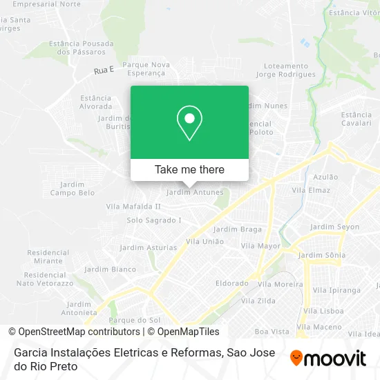 Garcia Instalações Eletricas e Reformas map