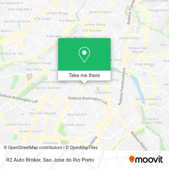 R2 Auto Broker map