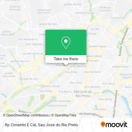 Rp Cimento E Cal map