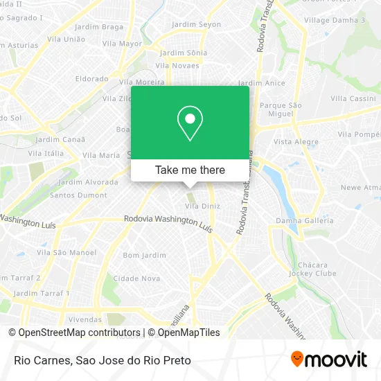 Rio Carnes map