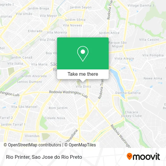 Rio Printer map