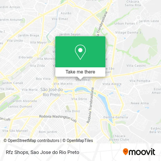 Rfz Shops map