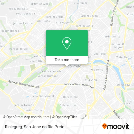 Riciegreg map