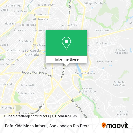 Rafa Kids Moda Infantil map