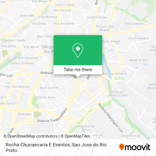 Rocha Churrascaria E Eventos map