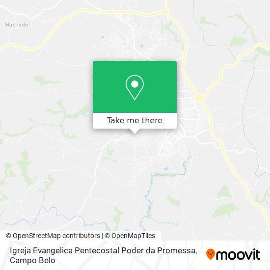 Igreja Evangelica Pentecostal Poder da Promessa map