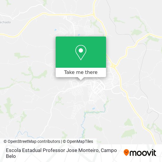 Escola Estadual Professor Jose Monteiro map