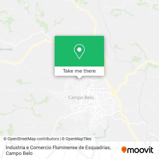 Industria e Comercio Fluminense de Esquadrias map