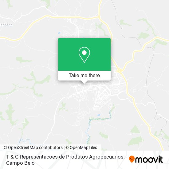 Mapa T & G Representacoes de Produtos Agropecuarios