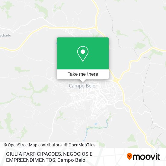 GIULIA PARTICIPACOES, NEGOCIOS E EMPREENDIMENTOS map