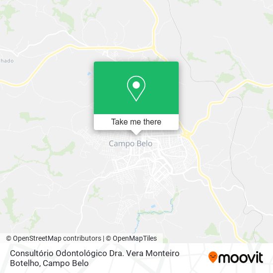 Consultório Odontológico Dra. Vera Monteiro Botelho map