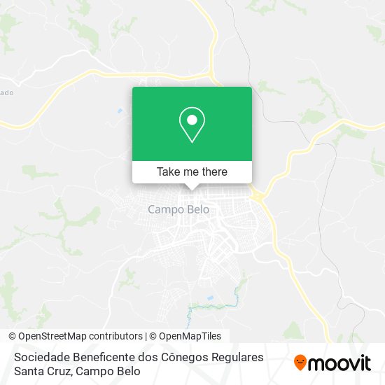 Sociedade Beneficente dos Cônegos Regulares Santa Cruz map