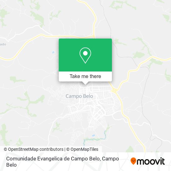 Comunidade Evangelica de Campo Belo map