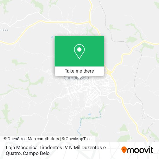 Loja Maconica Tiradentes IV N Mil Duzentos e Quatro map