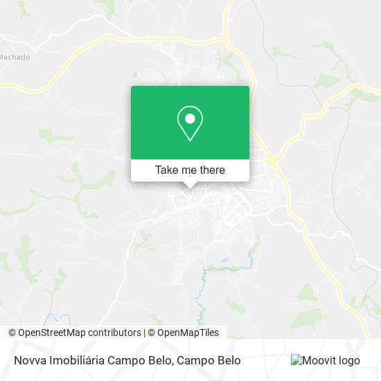 Mapa Novva Imobiliária Campo Belo