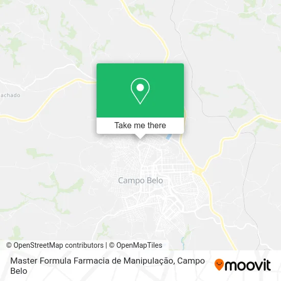 Master Formula Farmacia de Manipulação map