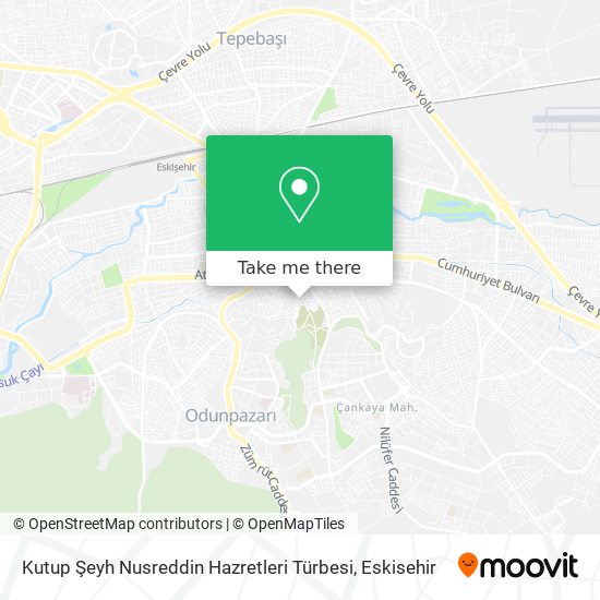 Kutup Şeyh Nusreddin Hazretleri Türbesi map