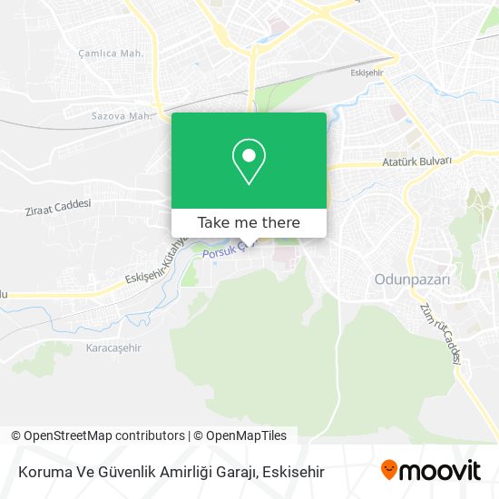 Koruma Ve Güvenlik Amirliği Garajı map