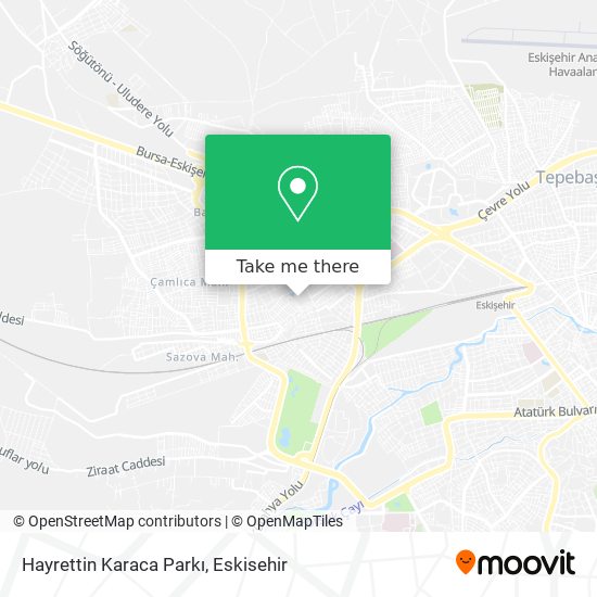 Hayrettin Karaca Parkı map