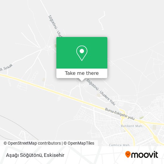 Aşağı Söğütönü map
