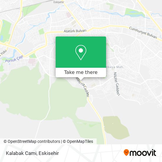 Kalabak Cami map