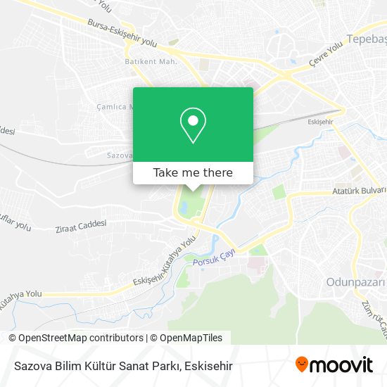 Sazova Bilim Kültür Sanat Parkı map