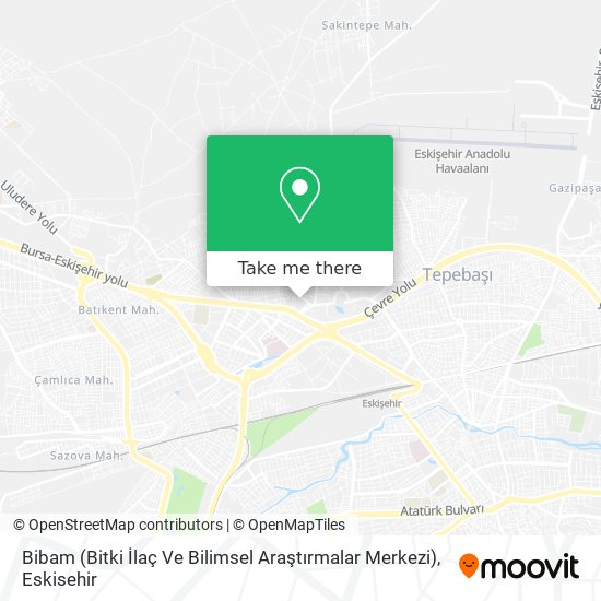 Bibam (Bitki İlaç Ve Bilimsel Araştırmalar Merkezi) map