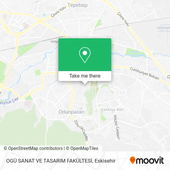 OGÜ SANAT VE TASARIM FAKÜLTESİ map