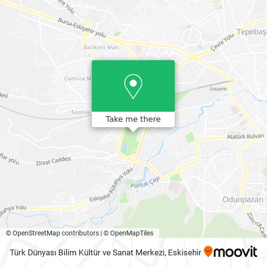 Türk Dünyası Bilim Kültür ve Sanat Merkezi map