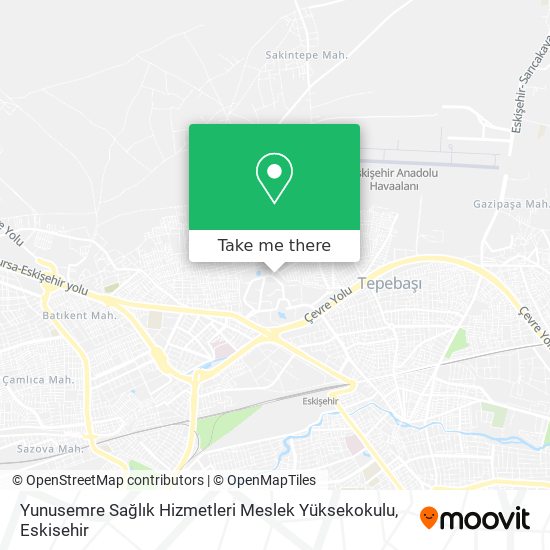 Yunusemre Sağlık Hizmetleri Meslek Yüksekokulu map