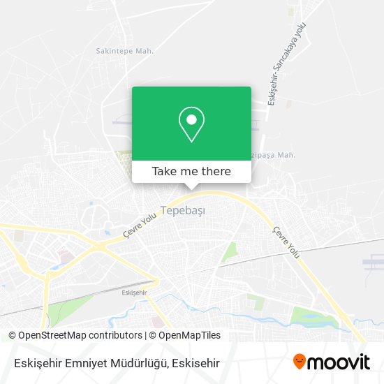 Eskişehir Emniyet Müdürlüğü map