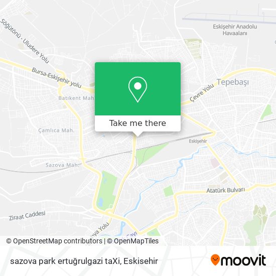 sazova park ertuğrulgazi taXi map