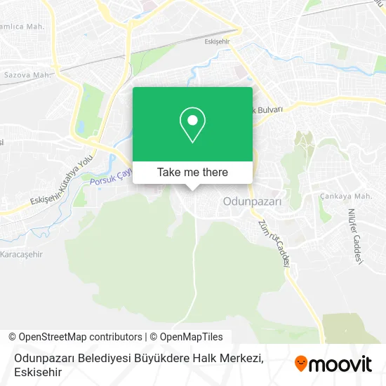 Odunpazarı Belediyesi Büyükdere Halk Merkezi map