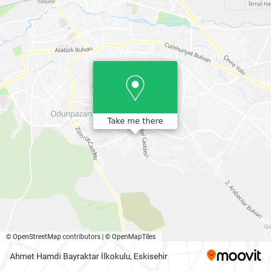 Ahmet Hamdi Bayraktar İlkokulu map