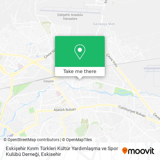 Eskişehir Kırım Türkleri Kültür Yardımlaşma ve Spor Kulübü Derneği map