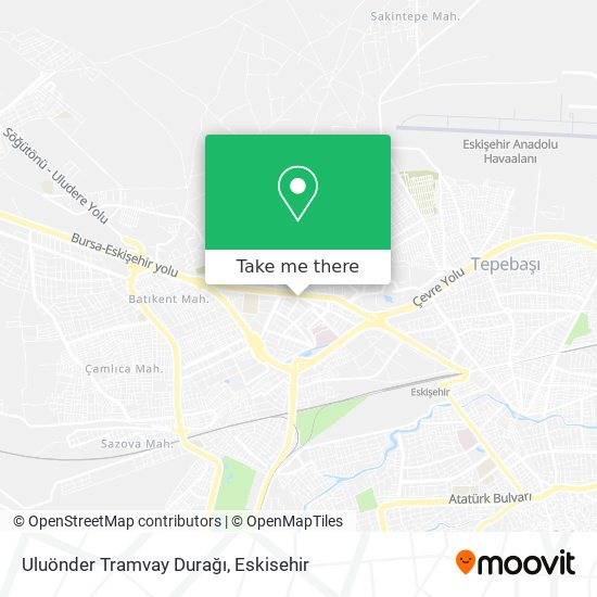 Uluönder Tramvay Durağı map