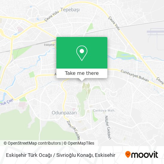 Eskişehir Türk Ocağı / Sivrioğlu Konağı map