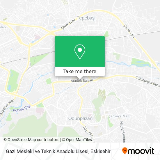 Gazi Mesleki ve Teknik Anadolu Lisesi map