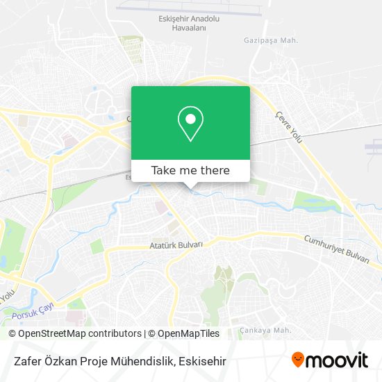 Zafer Özkan Proje Mühendislik map