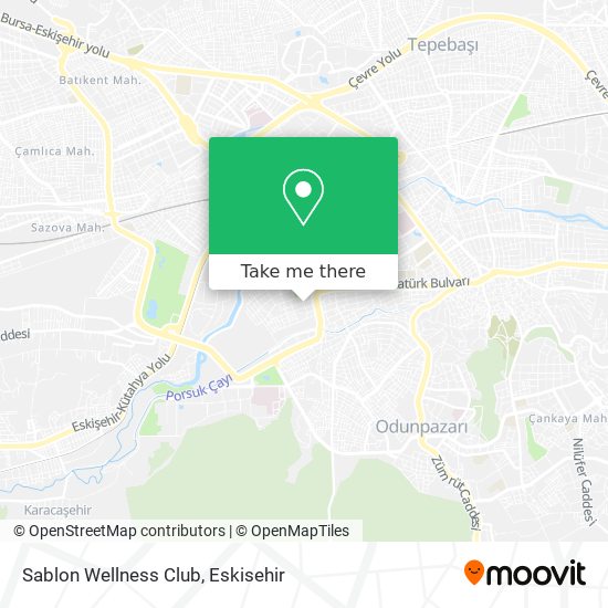 Sablon Wellness Club map