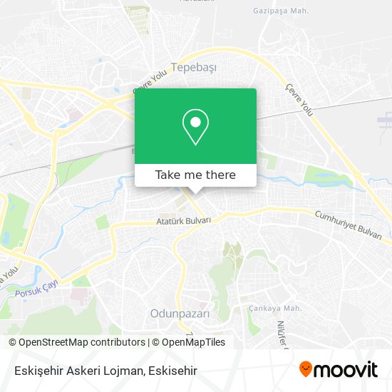 Eskişehir Askeri Lojman map