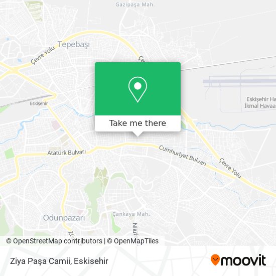 Ziya Paşa Camii map
