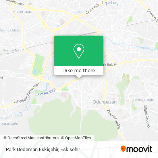 Park Dedeman Eskişehir map