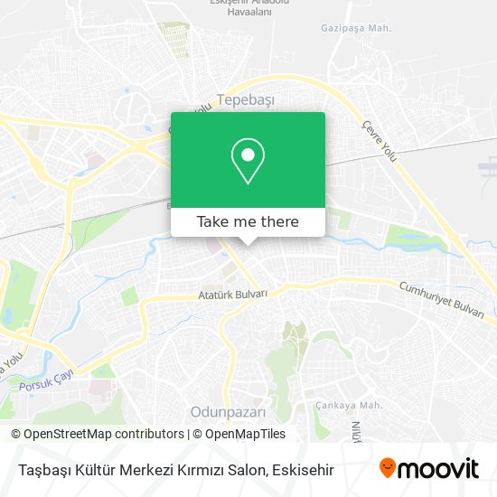 Taşbaşı Kültür Merkezi Kırmızı Salon map