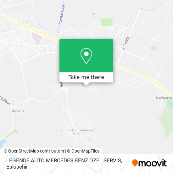 LEGENDE AUTO MERCEDES BENZ ÖZEL SERVİS map