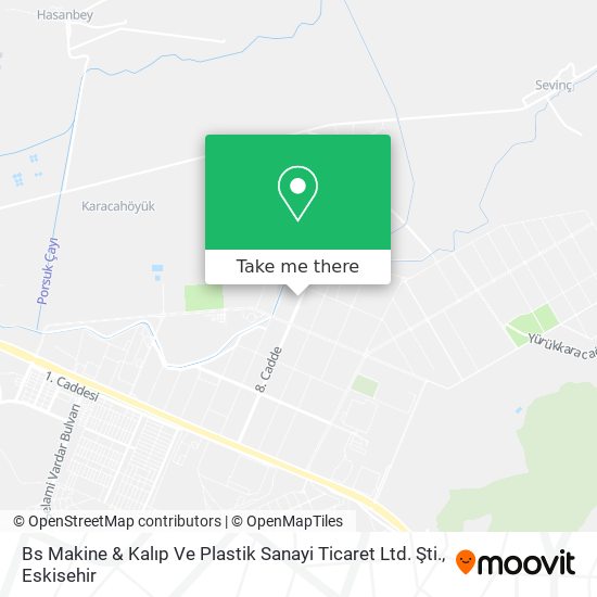Bs Makine & Kalıp Ve Plastik Sanayi Ticaret Ltd. Şti. map