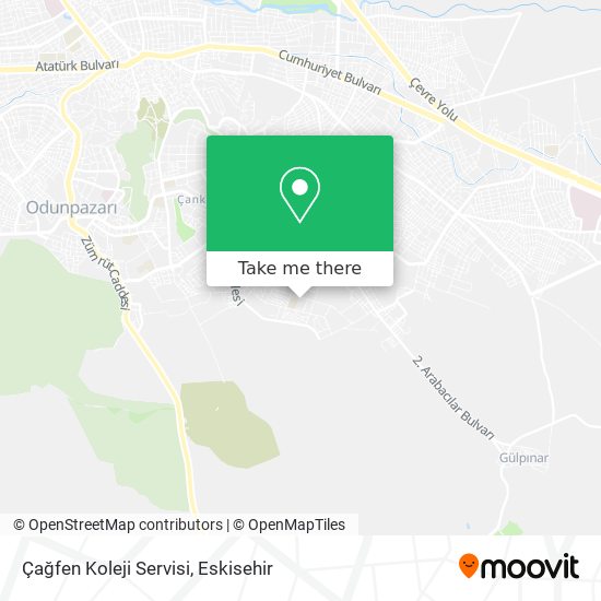 Çağfen Koleji Servisi map