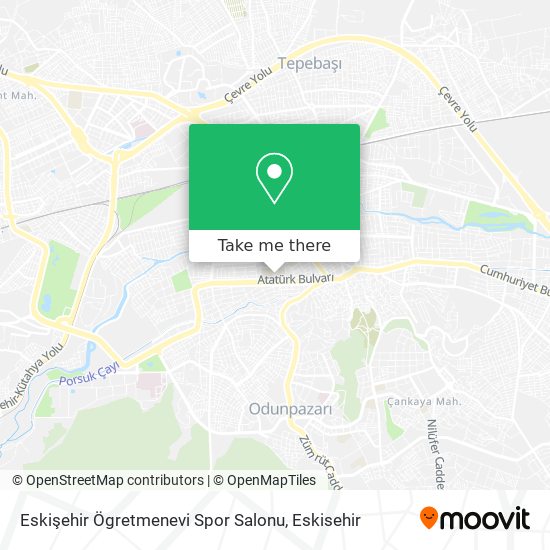 Eskişehir Ögretmenevi Spor Salonu map