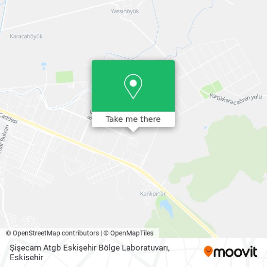 Şişecam Atgb Eskişehir Bölge Laboratuvarı map